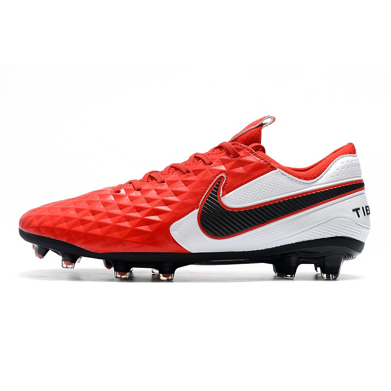 Nike Tiempo Legend Elite FG Červené Bílý Černá